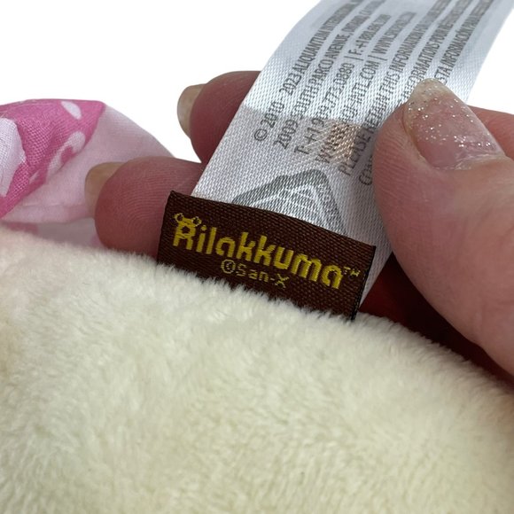 Rilakkuma San-x Korilakkuma Summer Yakata Plush Pink Kimono Stuffed Animal Toy - Picture 4 of 5